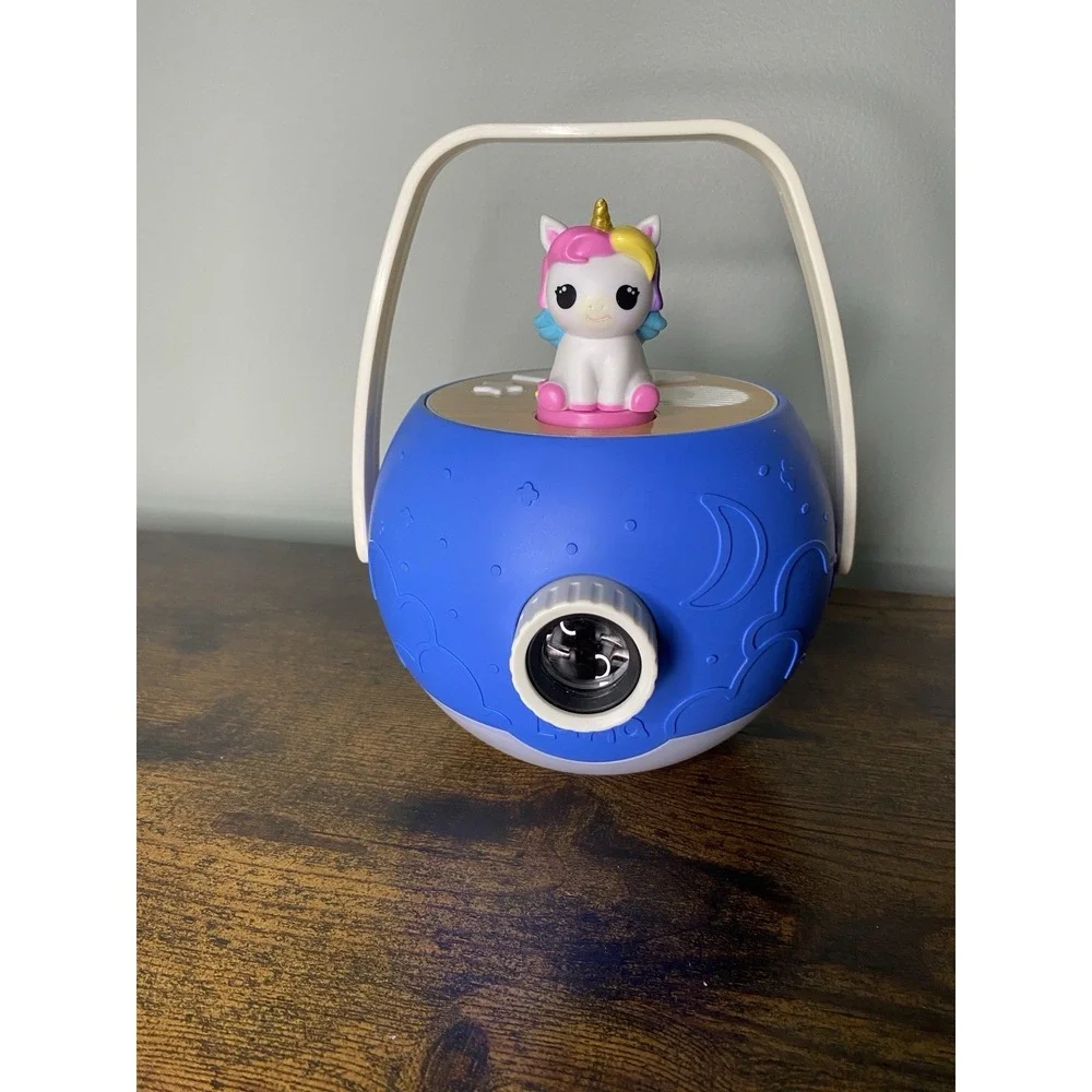LUNA STORYTIME Kids Book Travel Projector Unicorn Character